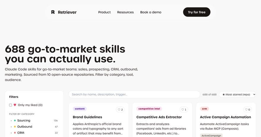 Preview of Go-to-Market Skills Library